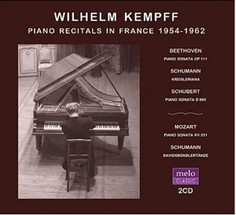 Piano Recitals In France Cd Kempff Wilhelm